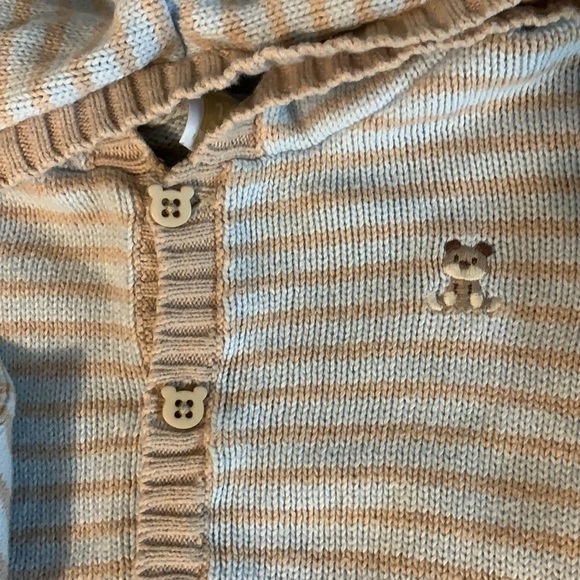 Carter’s Knit Hooded Sweater - Picture 2 of 3